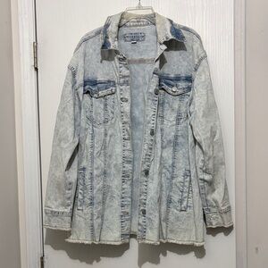 Maurices Light Blue Jean Jacket